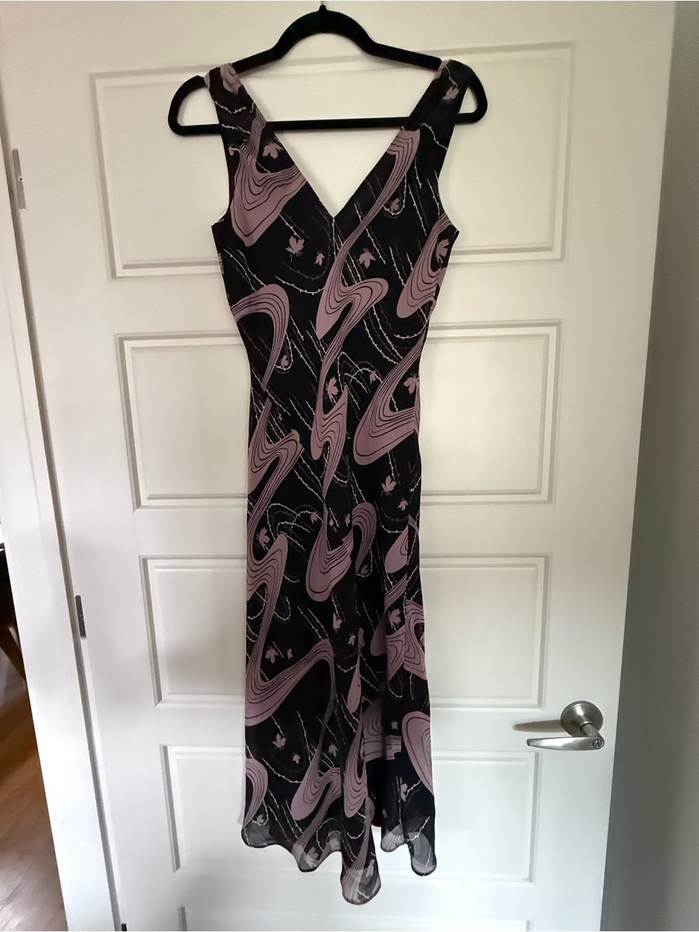 BCBG Paris Silk Midi Dress
